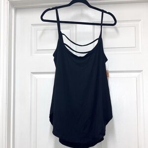 C&C Sport Black Spaghetti Strap Top    Size XL